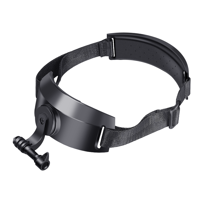 Qiye Head Strap Mount Base Compatible with Yingshi Insta 360 Go 3, Thumb Camera Go 3s, Action Camera Go 3s Accessories, Fixed Forehead Strap