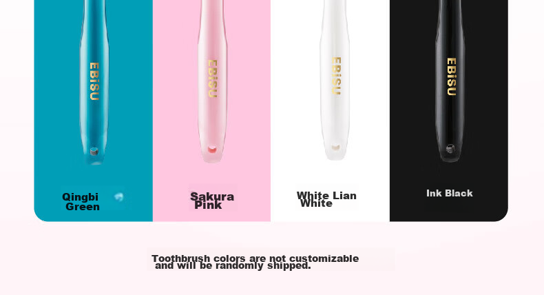EBISU Soft Bristle Gum Care Fresh Breath Toothbrush for Adults, Couples, Pregnant Women, Japanese Import, 2-Pack, Random Colors 28