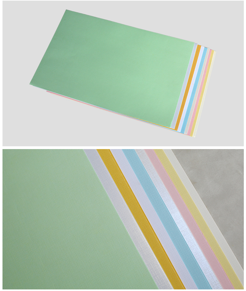 DOCON 230g A3++ Laini Bwen Paper, White, 100 Sheets, Glue-Bound, Machine Hot-Melt Binding Machine Cover, Tender Document Cover Paper 2
