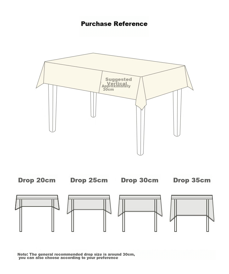 JD Original Large White Tablecloth, Waterproof And Oil-Resistant, Washable Fabric Table Cover, Thickened Table Mat for Dining Table And Coffee Table, 137x180cm 27