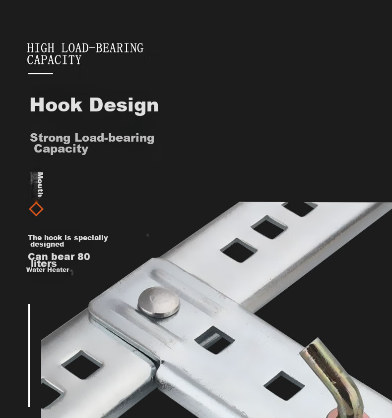 PURPAVWINNER Water Heater Bracket, Electric Water Heater Hanger, Soundproof And Warm, Hollow Wall Installation, Load-Bearing Protection, Auxiliary Fixing Bracket, Thickened Invisible Load-Bearing, Hanging Hook, Adjustable 4
