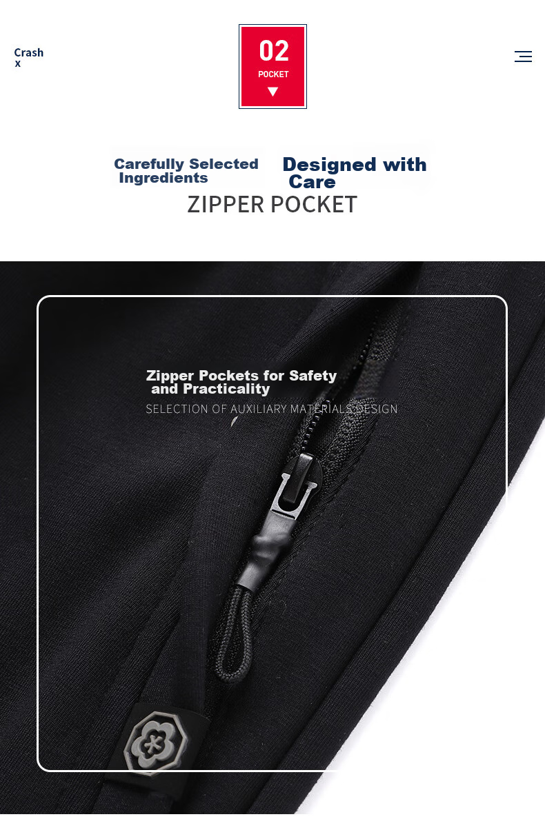 JEEP SPIRIT Men's Sports Pants, Spring And Autumn Casual Trousers, Versatile Loose Straight-Leg Pants, Black Straight-Leg, XL 5
