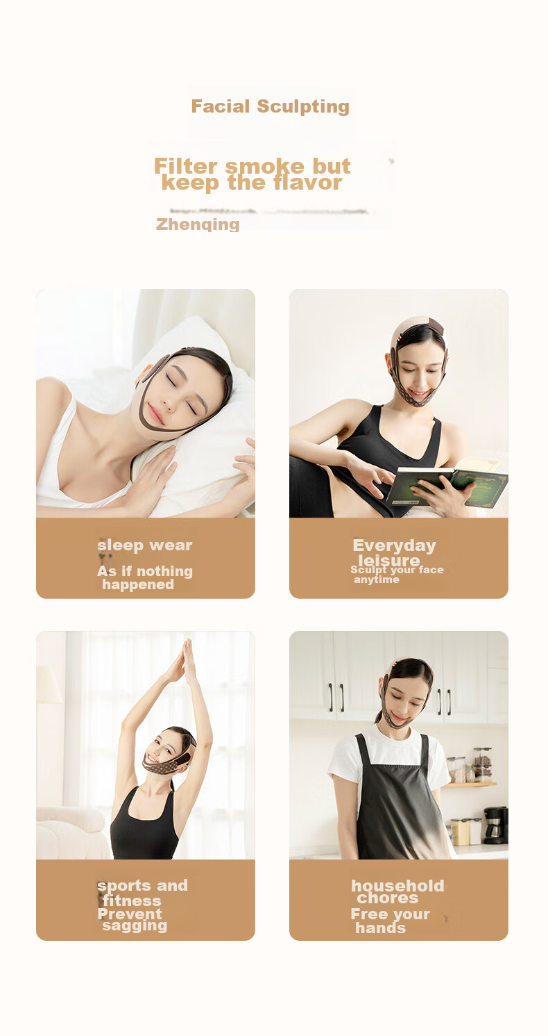 YSMI Sleep Mask, Face Lifting And Firming Device, V-Face Slimming Bandage, Goddess Day Gift 17