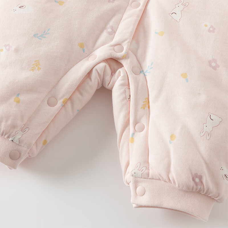 DAVE & BELLA Newborn Baby Boys Winter Romper Thickened Warm Infant Girls Jumpsuit