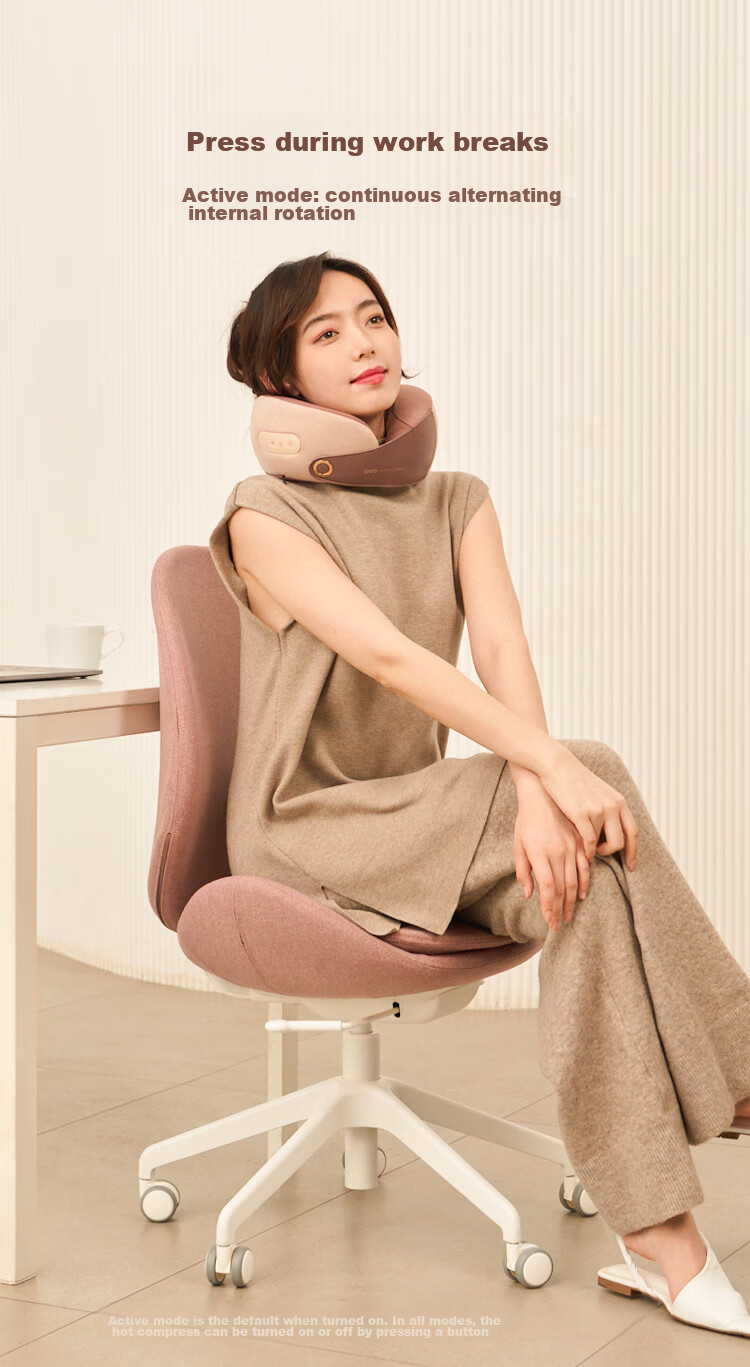 Breo Neck Massager, C2 Neck And Shoulder Massage Device, Pillow Ring U-Shaped Neck Pillow with Heat Therapy And Kneading Function, Birthday Gift for Mom, Wife, Boyfriend Or Girlfriend 11