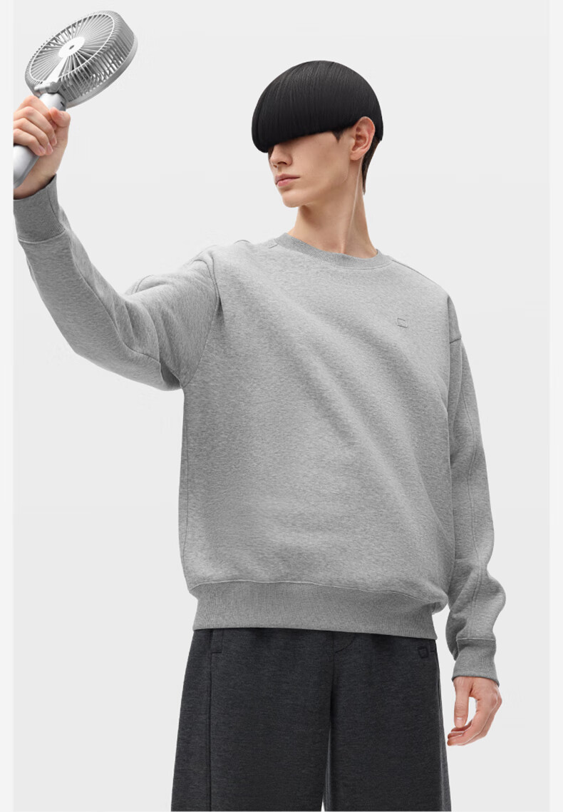 Bananain Very Comfortable 503Relax Unisex Round Neck Sweatshirt, Warm Top, Couple's Versatile Long-Sleeve T-Shirt, New Style 2026 14