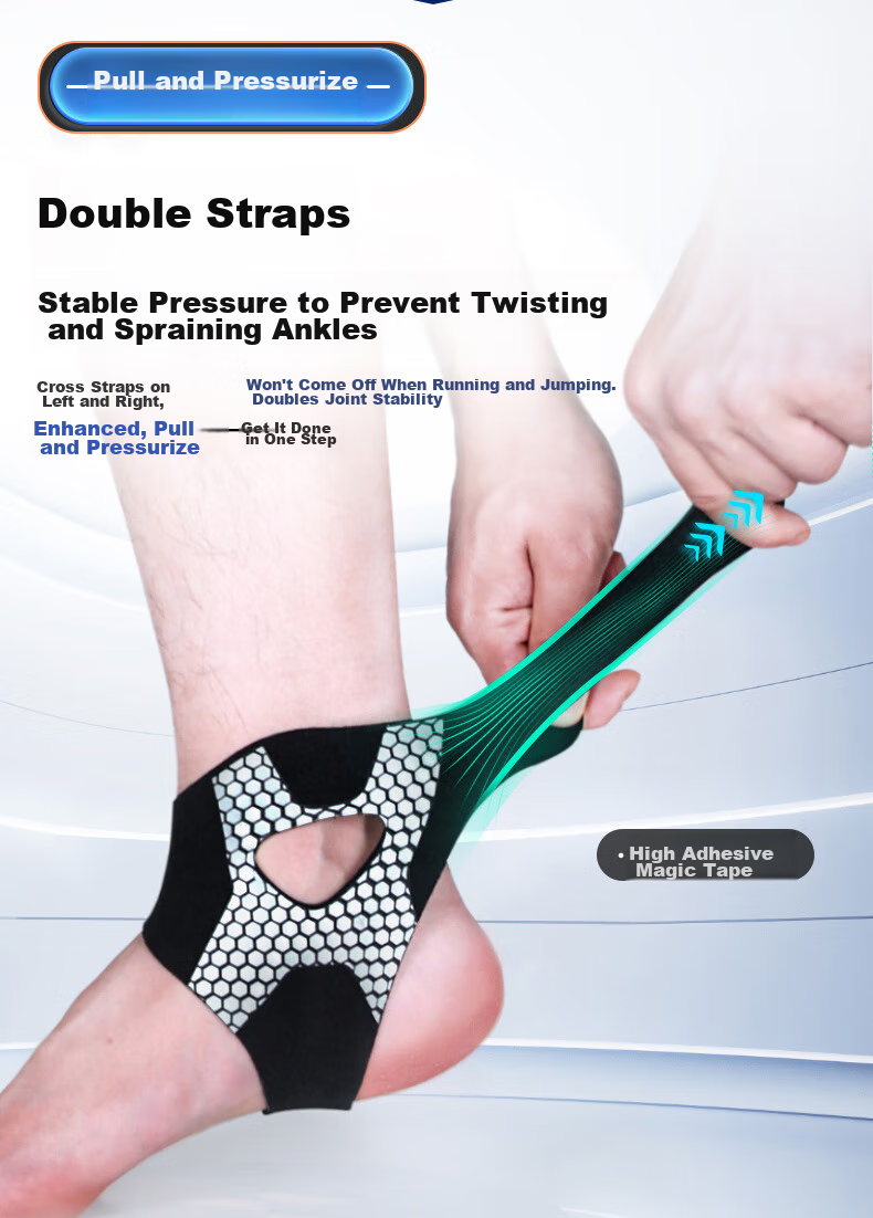 LP Ultra-Thin Sports Ankle Brace, Ankle Protection against Sprains And Twists, Recovery Bandage for Children And Adults, Dance Foot Support Strap 9