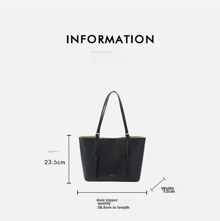 HONGU HONGU Leather Handbag Shoulder Bag Shopping Tote Large Capacity Purse Women's Bag Birthday Gift for Girlfriend 7
