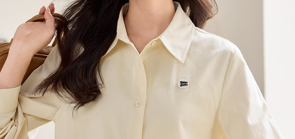 PinCai Women's Long Sleeve Shirt Autumn Winter Thickened Office Wear Versatile Blouse P144C6003 30