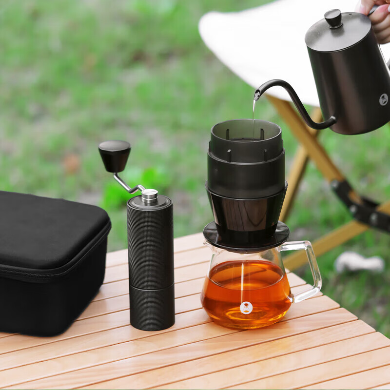 Timemore C3S Portable Coffee Bag, Outdoor Camping Portable Pour-Over Coffee Set, Travel Coffee Equipment
