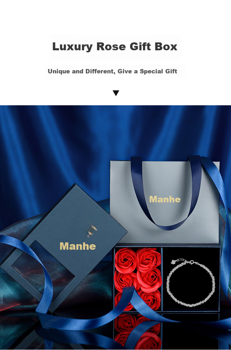 MANHE S999 Sterling Silver Bracelet for Women, 2026 New Style Beaded Bracelet Jewelry, Birthday Gift for Wife Or Girlfriend 4