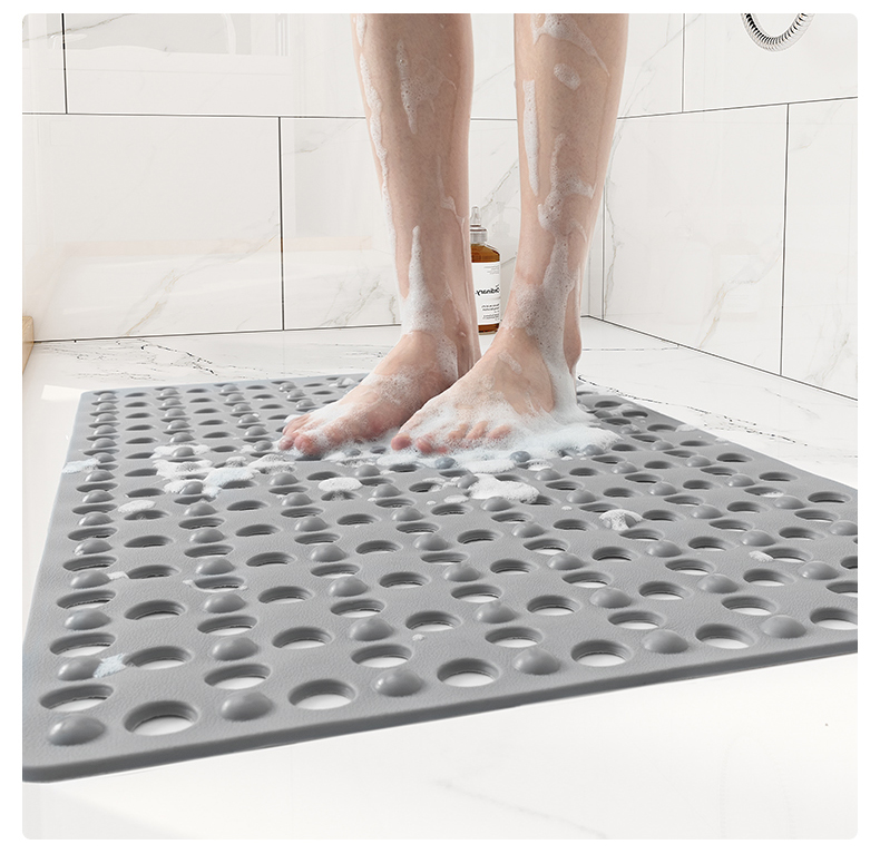 Qiqijia Home Bathroom Non-Slip Mat, Shower Room Bathing Foot Mat, Toilet Large Mat, Bathroom Children's Waterproof Anti-Fall Floor Mat 9