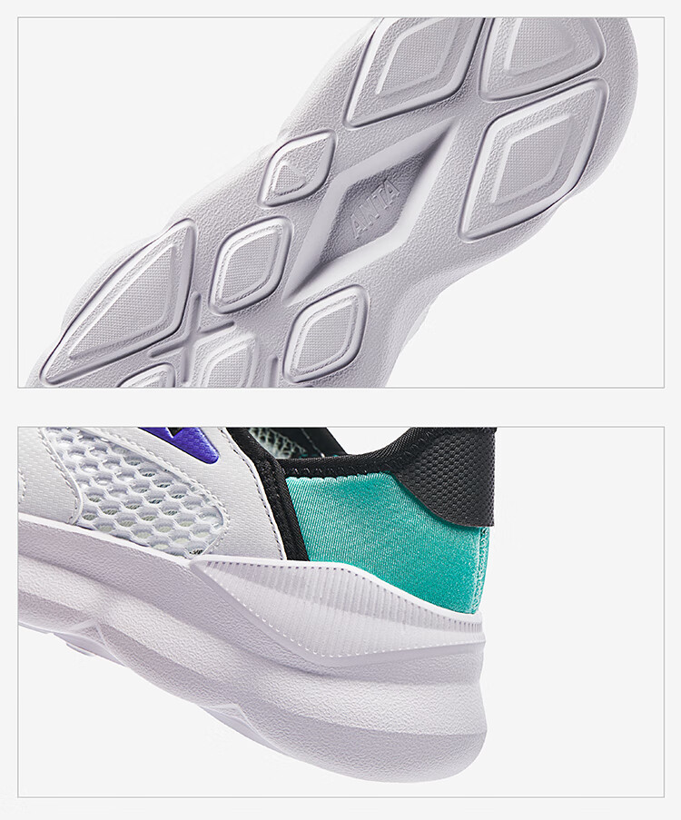 ANTA Kids Sports Shoes Girls Big Kids 2026 Summer Large Mesh Breathable Slip-On Casual Shoes A22628803 24