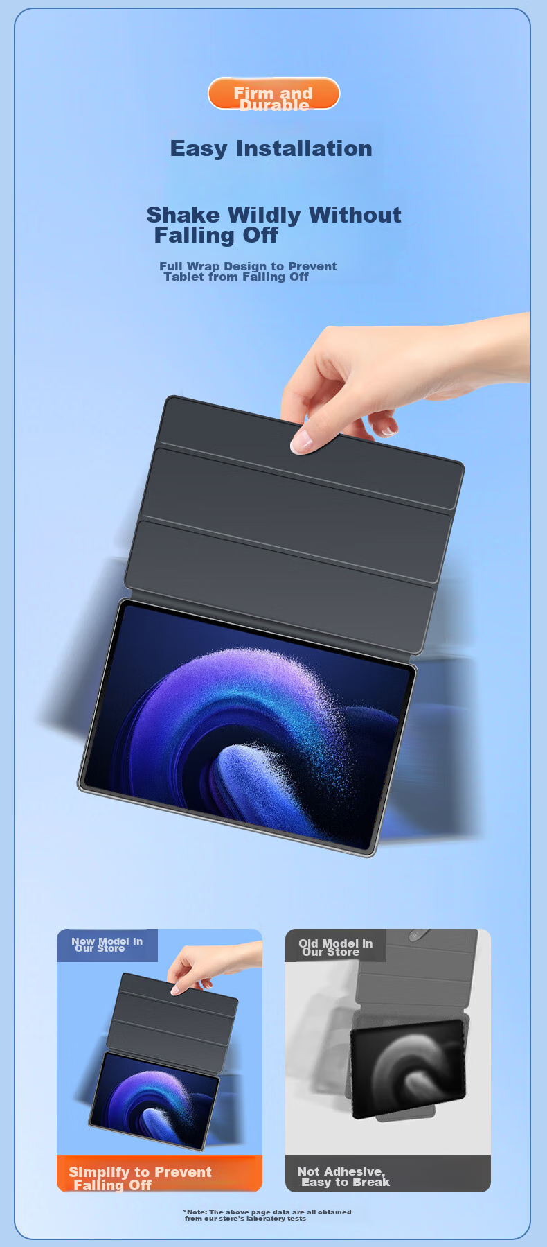 Kulefeng Compatible with Xiaomi Pad 7S Pro 12.5-Inch Protective Case, Xiaomi Pad 7S Pro 12.5-Inch Anti-Bend Shockproof Full Coverage Smart Leather Case, Tri-Fold Universal Fit 7