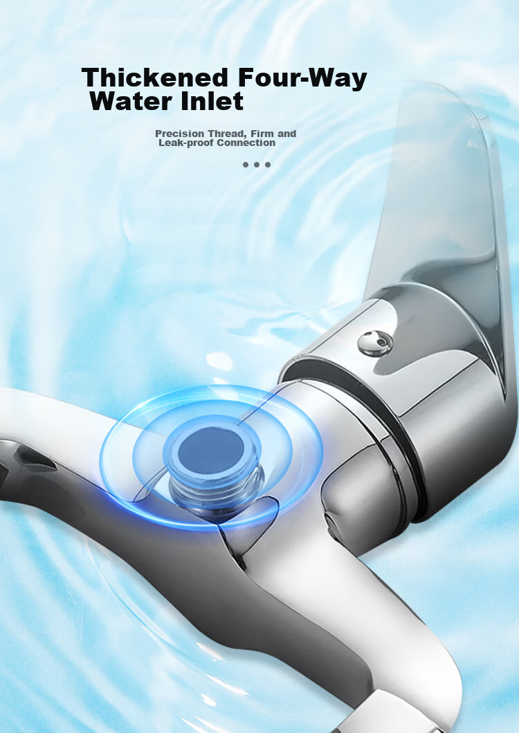 MEJUE Hot And Cold Water Faucet Shower Head Brass Body Thickened Bathroom Mixer Valve Concealed Installation Z-013092 3