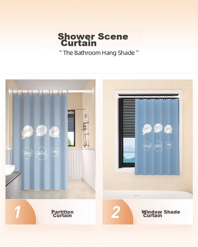 YOUQIN Retractable Clothes Drying Rod, No Drilling Required, Balcony Clothes Rack Support Rod, Wardrobe Hanging Rod, Single Rod for Home Use, Curtain Rod 15