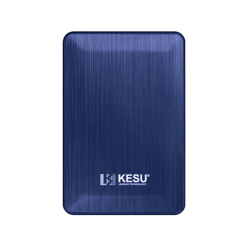 KESU Encrypted Portable Hard Drive, 500GB, USB3.0, K1, 2.5-Inch, Blue, External Storage for Files And Photos Backup