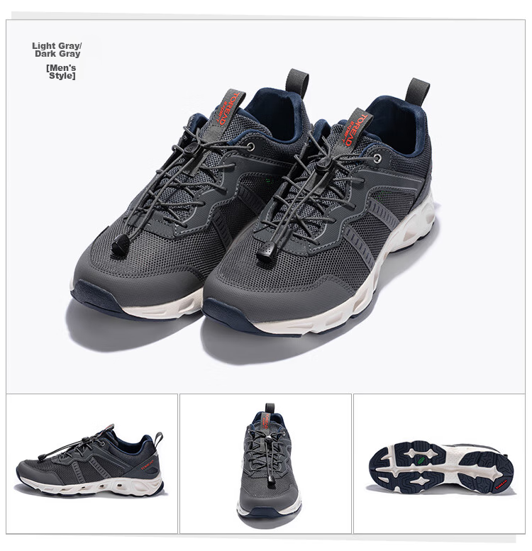 TOREAD Men's Stream Tracing Shoes, Spring And Summer Outdoor Non-Slip Breathable Mesh Water Shoes, Sports Beach Sandals TFEECM81946 11