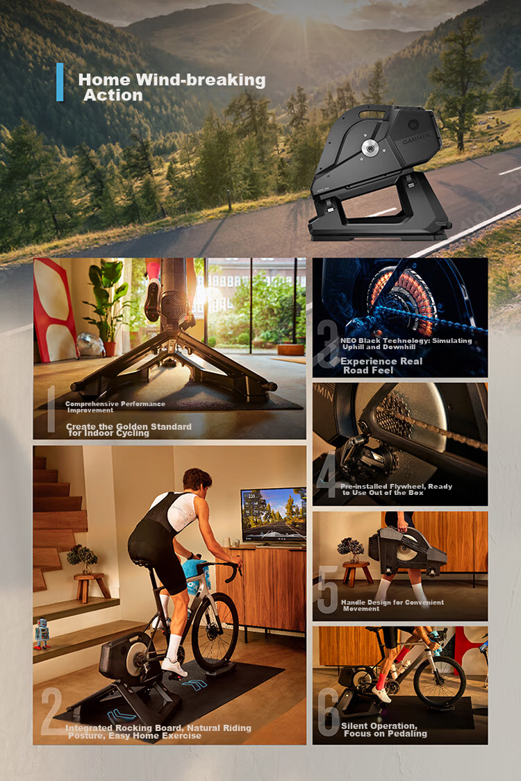 GARMIN NEO 3M Smart Cycling Training Statio 2