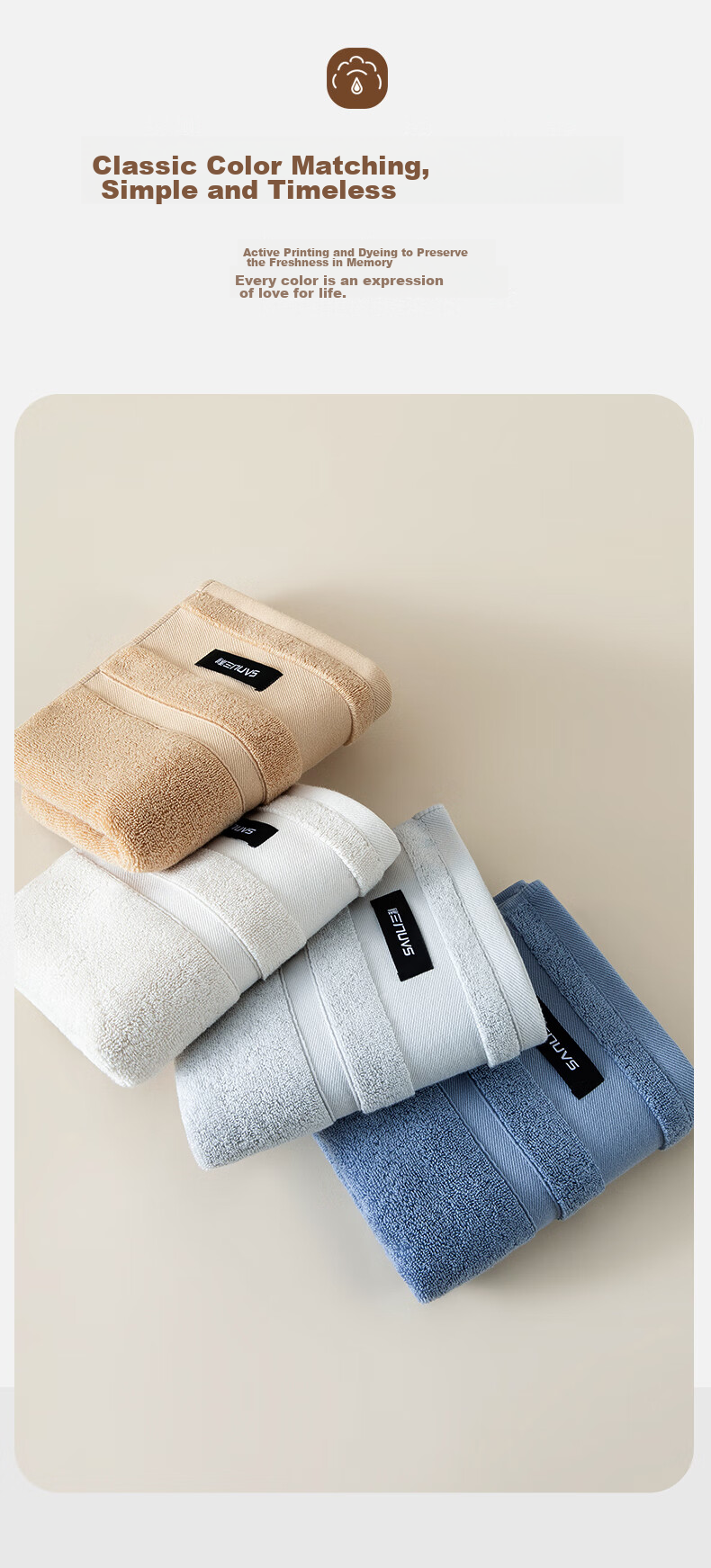 Sanli Towel, High-End Five-Star Hotel Quality, Thickened Adult Sports Towel for Men's Bathing, Pure Cotton, 2 Pieces 9