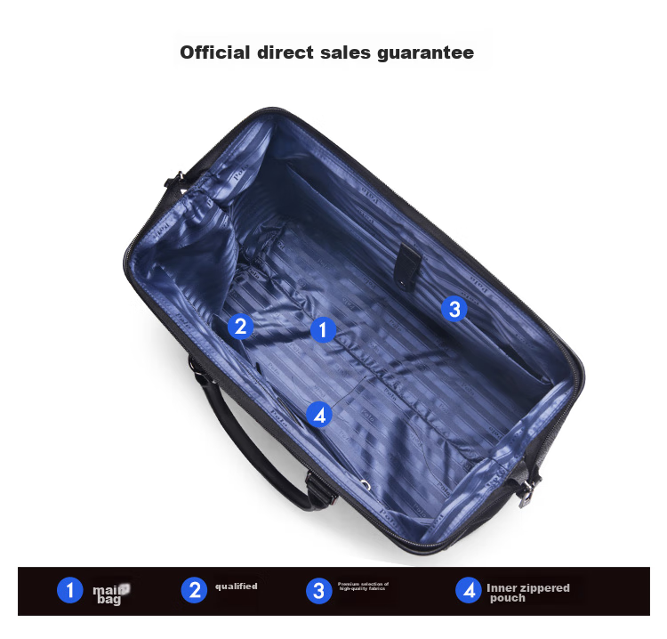 POLO Travel Bag for Men, Large Capacity Luggage Bag, Business Trip Handbag, Business Travel Bag, Gym Bag 8