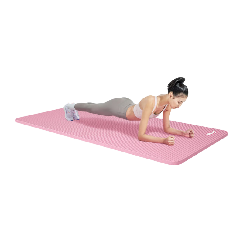 Li-Ning Yoga Mat, Thickened, Soundproof, Shock-Absorbing, Professional Indoor Exercise Mat for Women, Non-Slip, Suitable for Children's Dance And Fitness