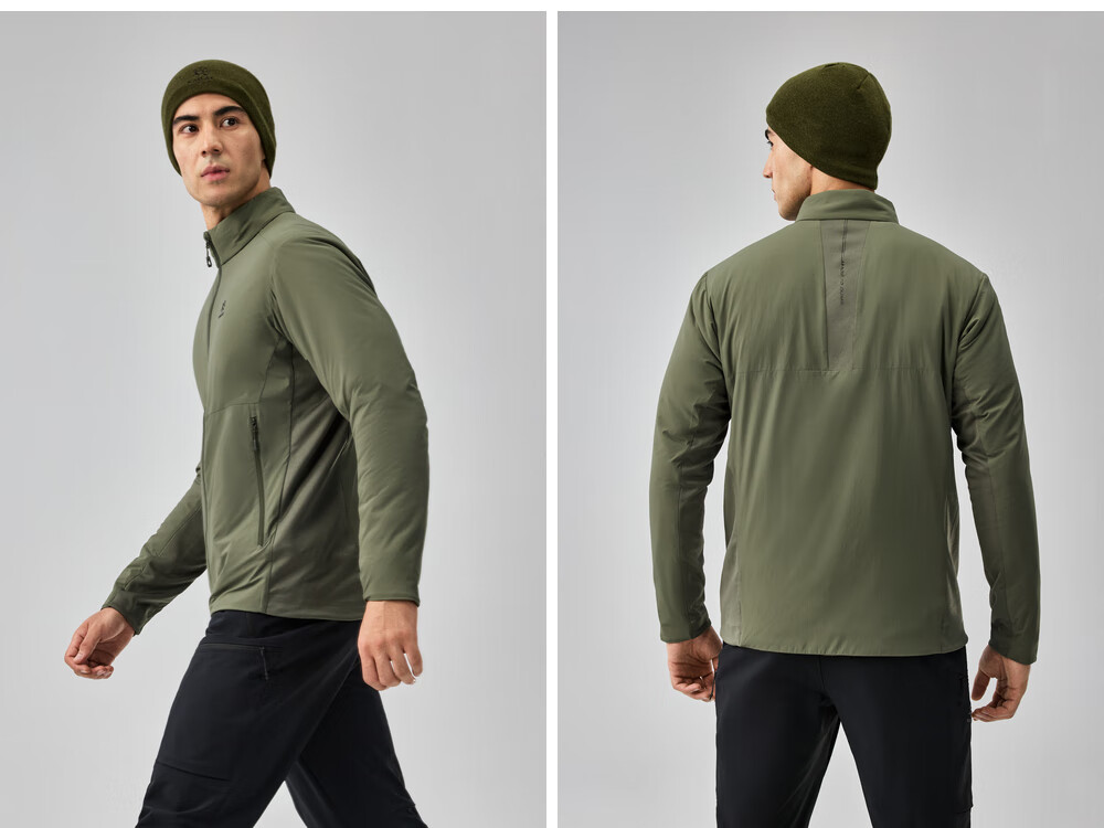 KAILAS KAILAS Men's AC40 Stand Collar Cotton Jacket PRIMALOFT Warm Outdoor Mountaineering Hiking P Cotton Windproof Jacket 8