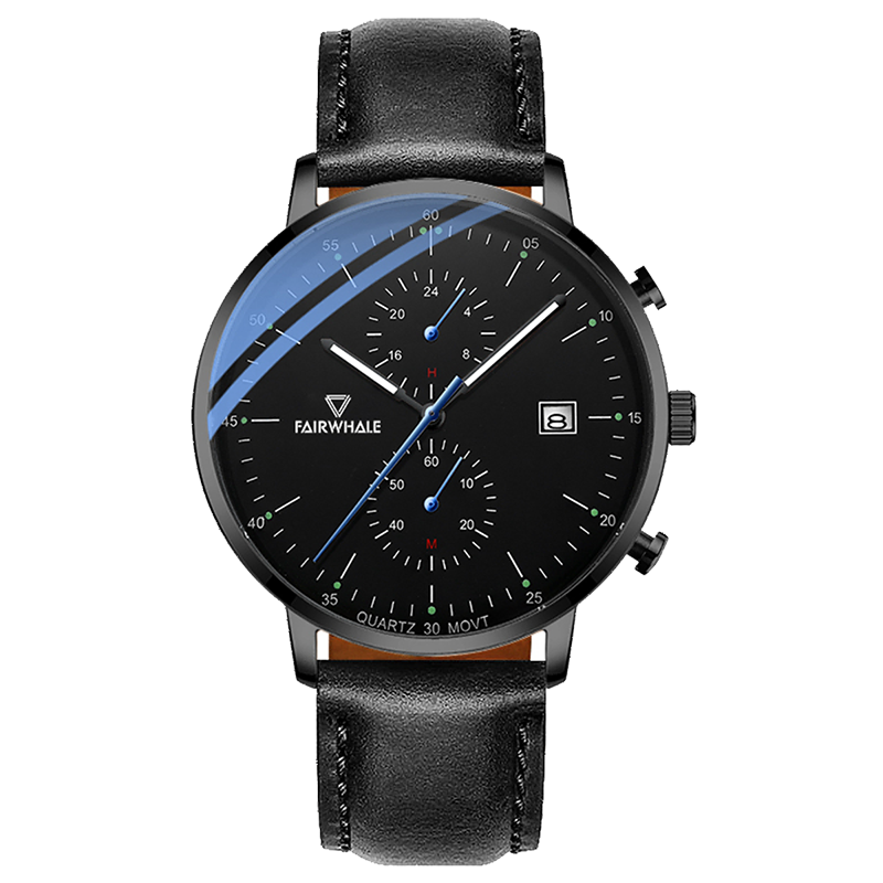 MARK FAIRWHALE High School And College Entrance Exam Special Watch for Men, Student Watch with Calendar, Silent And Water-Resistant National Watch for Men, Wristwatch Birthday Gift