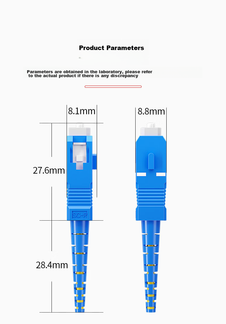 AMPCOM Fiber Optic Patch Cable SC-SC Telecom Grade 2.0mm Single-Mode Dual-Core Engineering 9/125μm Transceiver Pigtail Low Smoke Zero Halogen Indoor Cable 3 Meters ASM2SC2203 26
