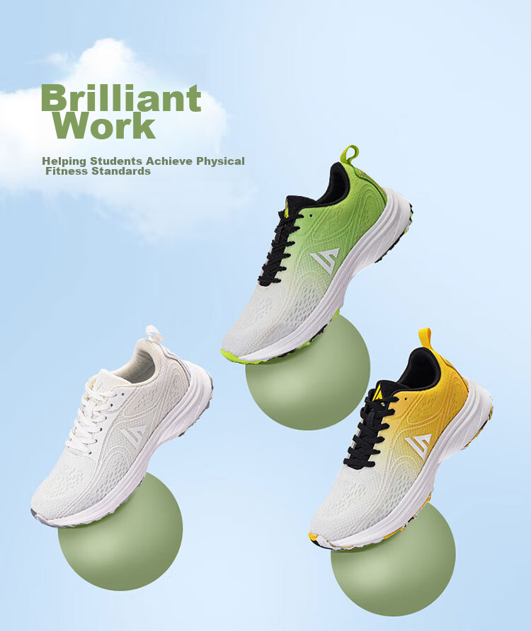 Shanjiang Middle School Entrance Exam Track And Field Shoes, Standing Long Jump Shoes for Men And Women, Specialized Athletic Running Shoes, 288PRO White, Size 40 1