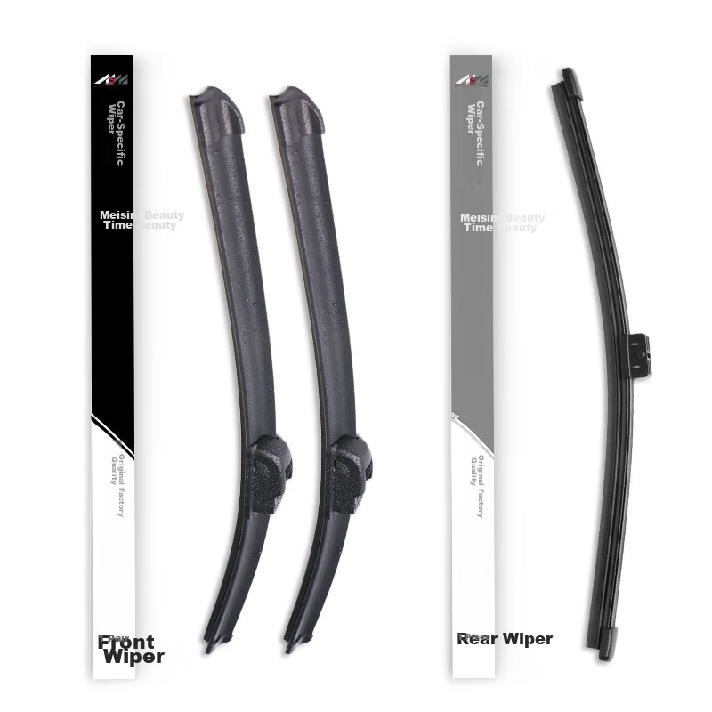 Meisim Windshield Wiper/wiper Blade for Golf 7/7.5 (2014-2020 Models), Original Factory Rubber Strip, Front And Rear