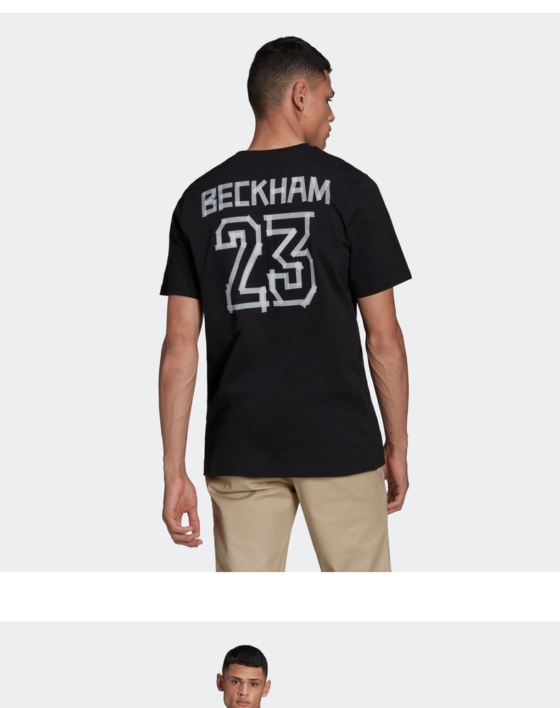 Adidas ADIDAS Men's Football Series M BECKHAM G T Sports T-Shirt HA0939 XL Size 3