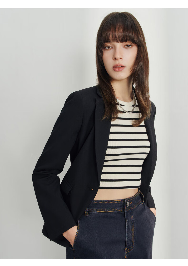 G2000 [Machine Washable/WRinkle-Resistant] Women's Clothing, Same Style As in Department Stores, Autumn And Winter Business Commute Slim-Fit Formal Suit Jacket 8