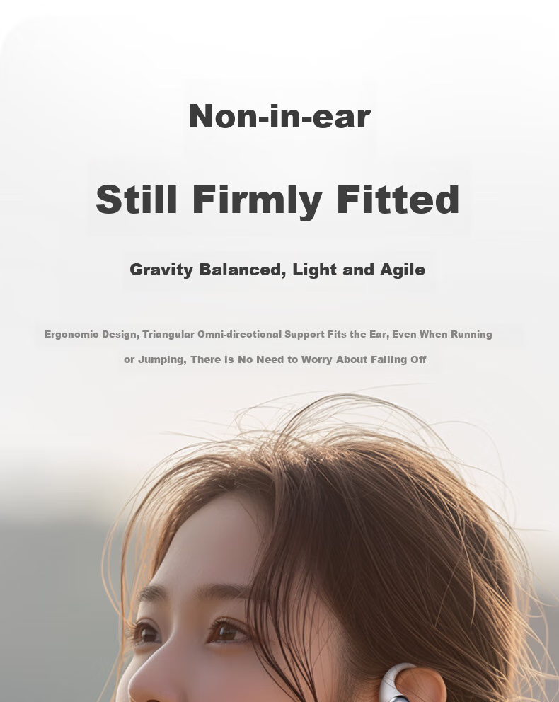 Aigo Bluetooth Headphones, Over-Ear Active Noise Cancellation, Comfortable Wear, Suitable for Music, Gaming, And Sports, Compatible with Apple And Xiaomi Phones And Computers, WH300 Starry Silver 4
