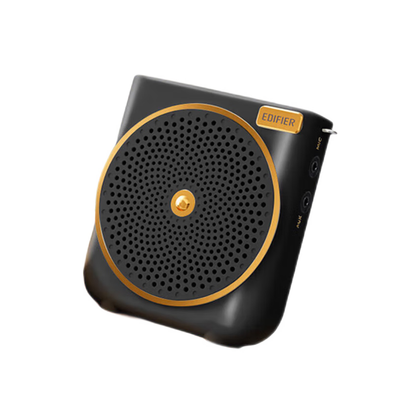 EDIFIER MF3 Wireless Portable Amplifier, Outdoor Speaker, High-Power Amplifier for Teachers, Black, Teacher's Day Gift