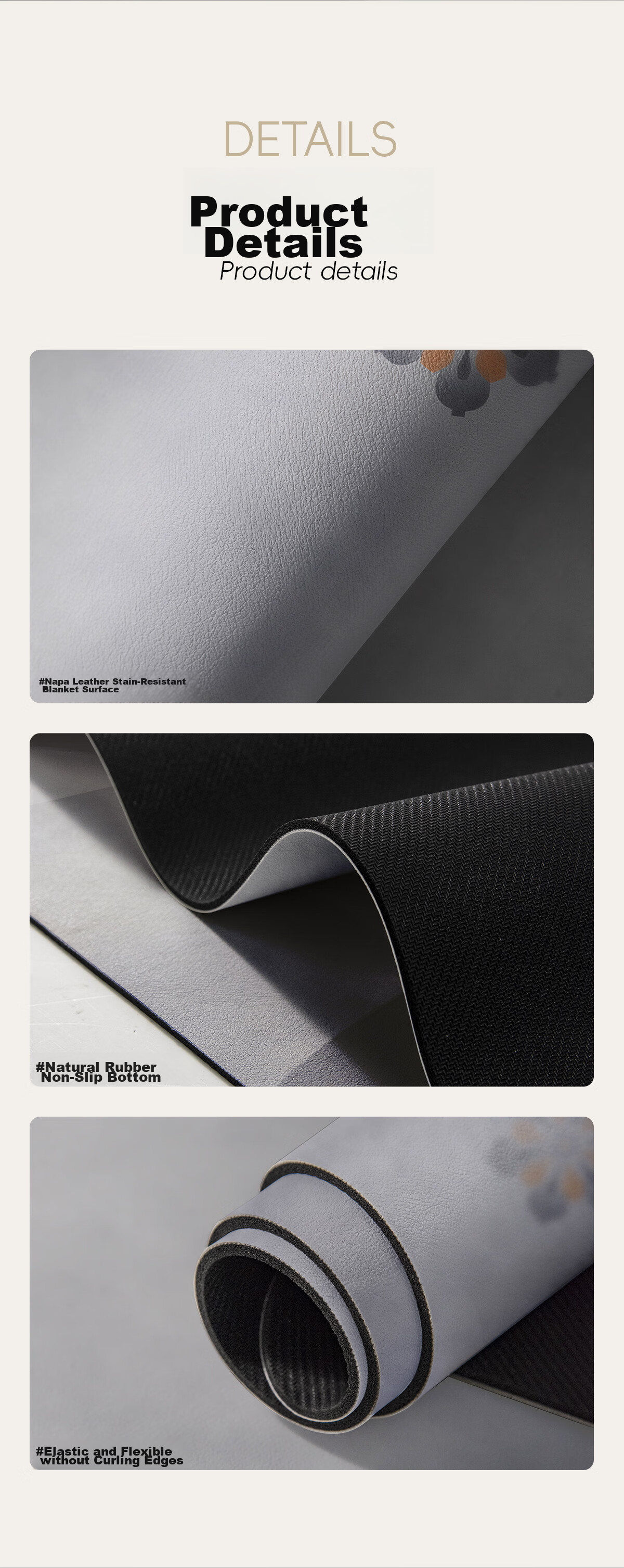FOOJO Bathroom Mat, Chinese-Style Water-Light Skin Feel, Quick-Absorbing, Non-Slip Mat, Bathroom Entrance Foot Mat, 40*60cm, Luguang 9