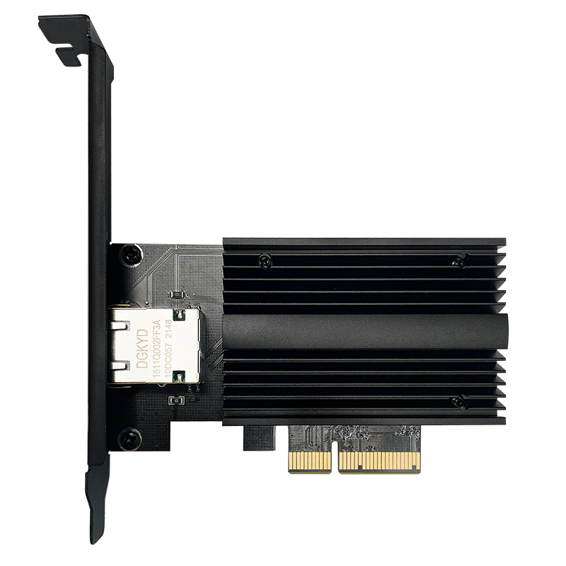 Xike 10 Gigabit Ethernet Card, PCIE to 10G Network Card, Marvell AQC113C Main Controller Chip, Gaming Network Card, Desktop Network Card, 10G Single Gigabit Electrical Port Network Card