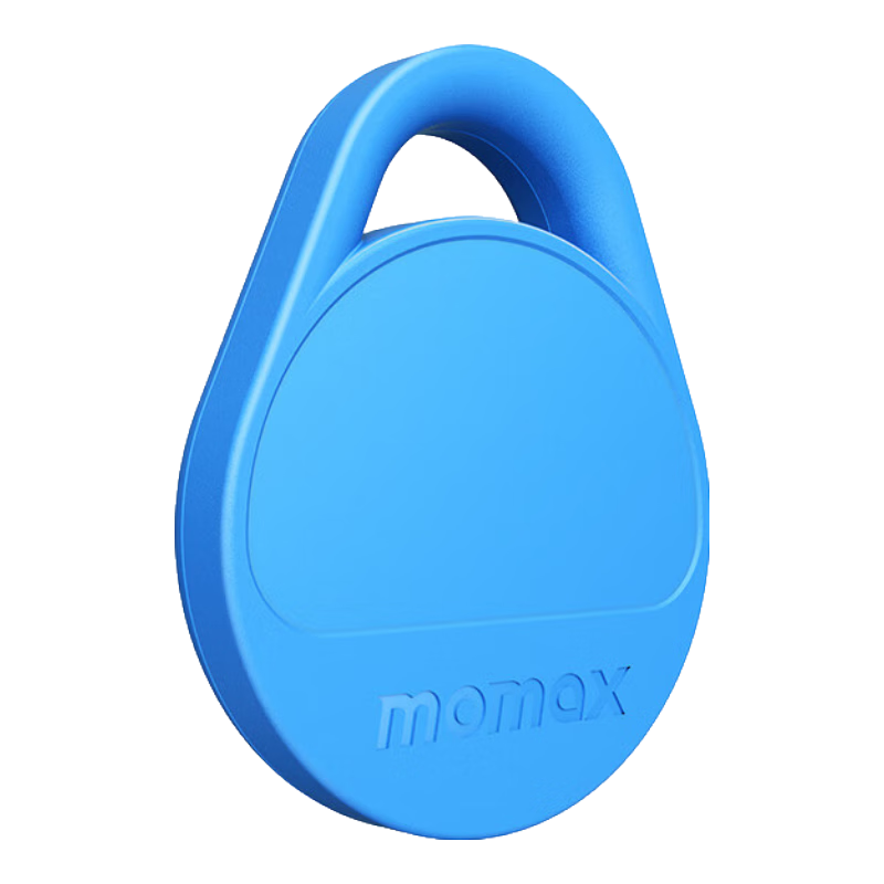 MOMAX AirTag, Officially Certified by Apple, Tracking Device, Anti-Loss Tracker, Global Precise Locator, Suitable for Apple Phones, Children, Elderly, Pets, Luggage, Car Keys, Anti-Loss Positioning