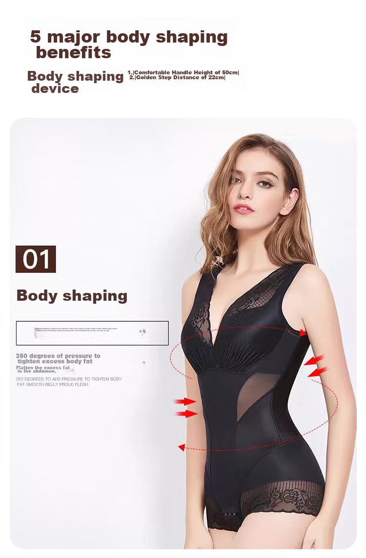 FitonTon Women's Shapewear Bodysuit, Thin, Butt-Lifting, Body-Shaping, Tummy Control, Postpartum Waist-Cinching, Slimming Underwear, One-Piece Shapewear 6