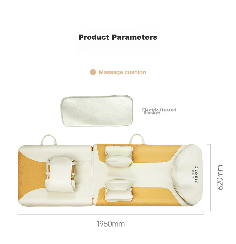 CLORIS [Price Protection 618] German Air Wave Full Body Massage Pad, Waist Massager, Massage Mat for Neck, Shoulder, Back And Buttocks, Hot Compress, Gift for Husband Or Wife on May 20th, Q1 17