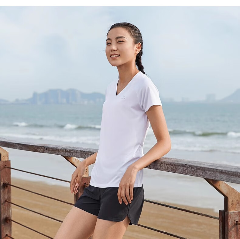 DECATHLON RUN DRY Women's Quick-Dry Running Shorts - Black 2730472 XS 8