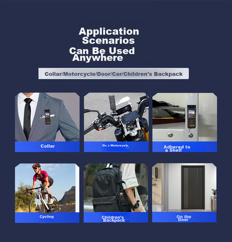 Yingjiying High-Definition Camera Law Enforcement Recorder, Bicycle Riding Sports Camera, Portable Audio And Video Recorder, 32GB 11