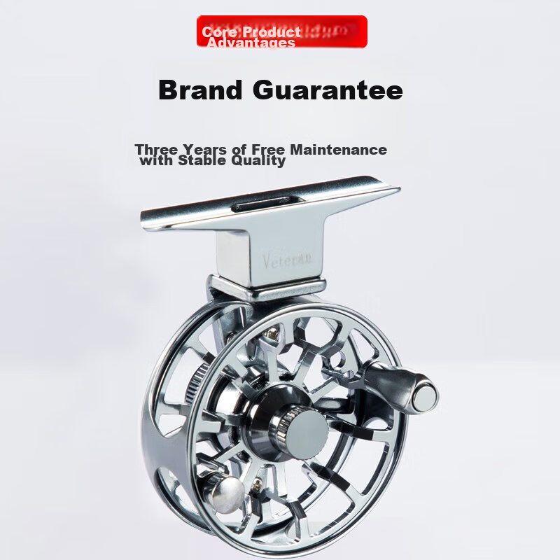 Dijia Yoke YK45 (53g), All-Metal Medium Spool Reel, Fishing Line Reel with Bait Release, Front Casting Spool, Ice Fishing Reel, Raft Reel, Fly Fishing Reel, Ultra-Light Fishing Reel, Fish Reel, Left And Right Interchangeable