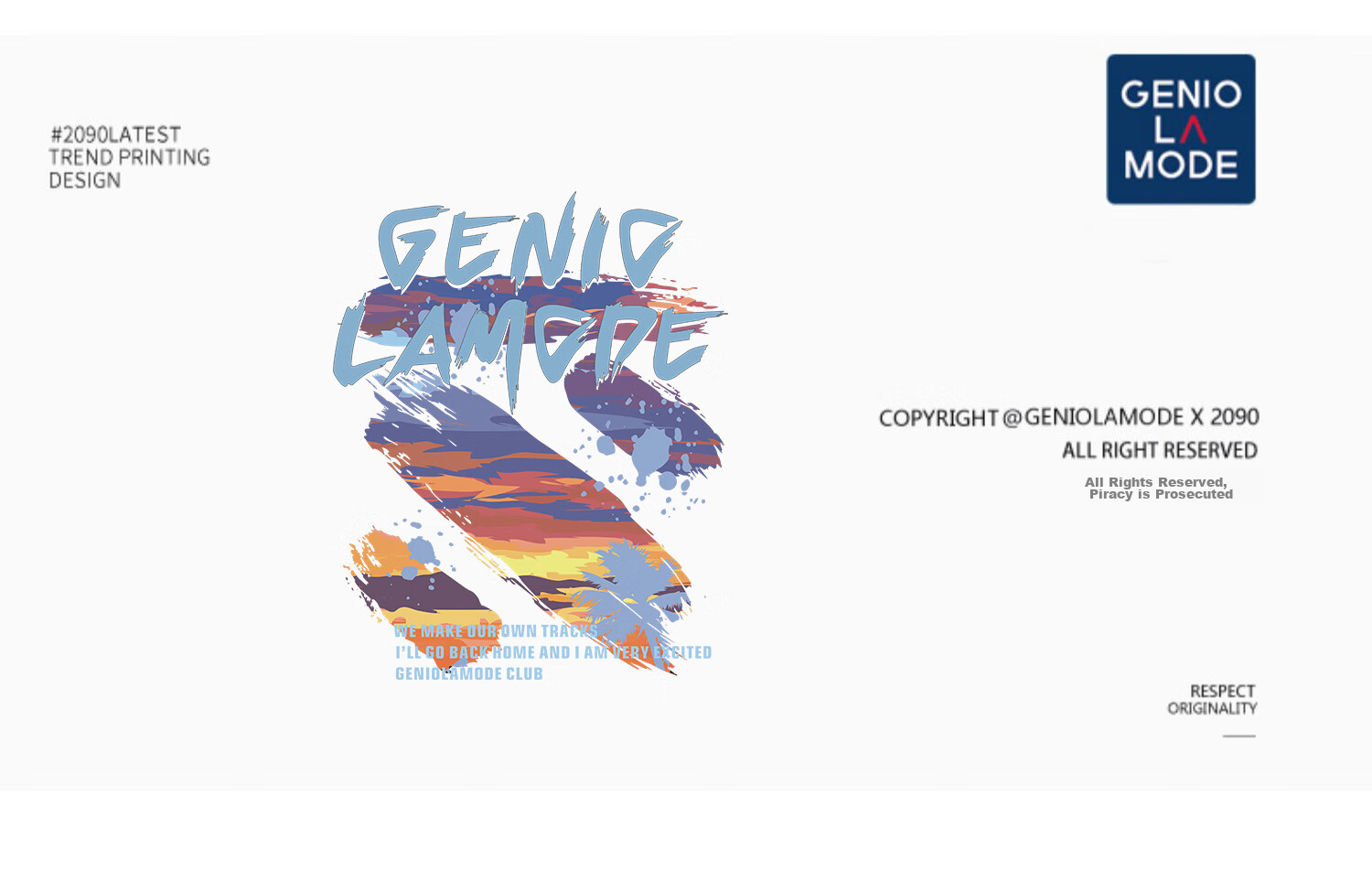 GENIOLAMODE Hooded Sweatshirt for Men, Autumn Pullover Graffiti Print Loose Casual Versatile Youth Clothing Trendy Navy Blue M 2