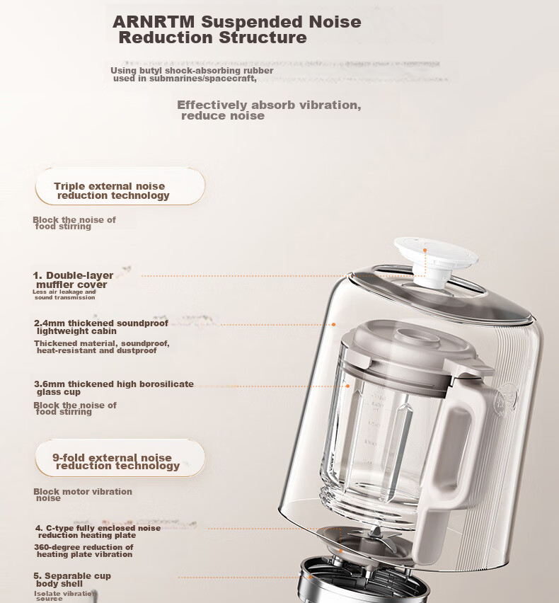 Joyoung JD-172 Multi-Functional High-Speed Blender And Juicer, 1.5L Quiet Operation, Versatile Cold And Hot Dual-Function Juicing Machine L15-P688 11