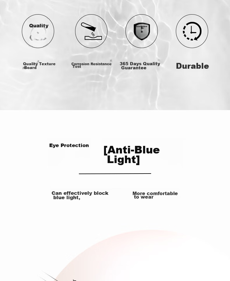 Cuntiandaofu Blue Light Blocking Glasses, Myopia Glasses, Cat Eye Glasses for Bare Face, Orange Frame, Left And Right Eyes 200 Degrees 12