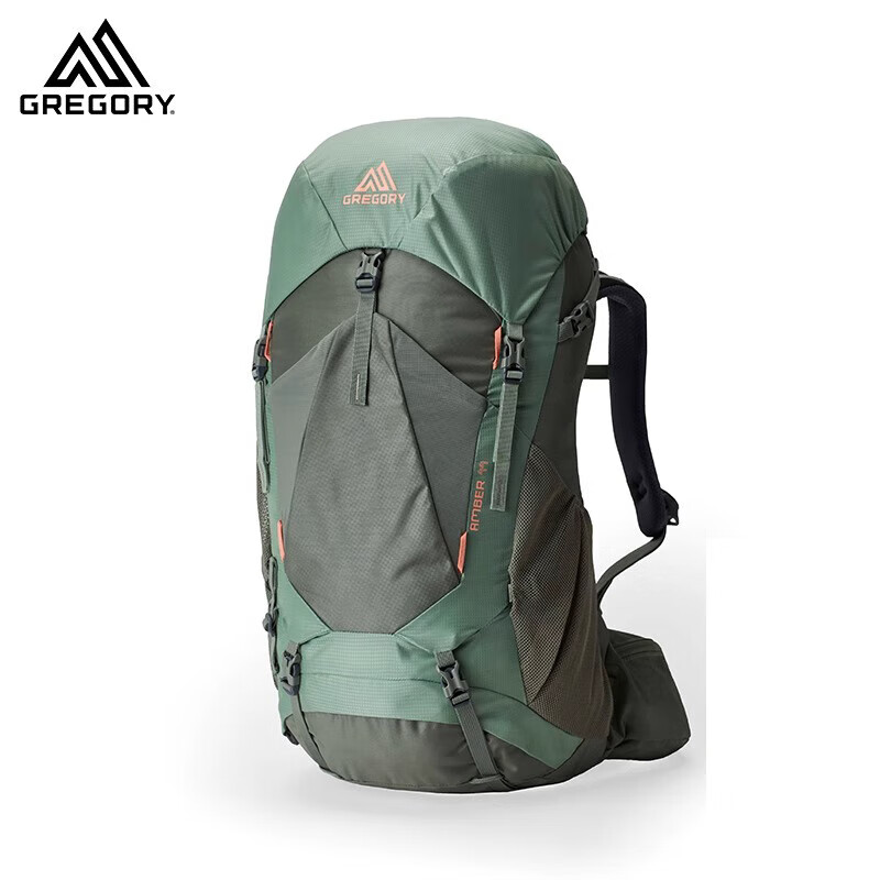 GREGORY AMBER Outdoor Professional Hiking Backpack for Women, 2024 New Model, 44L, Moss Gree