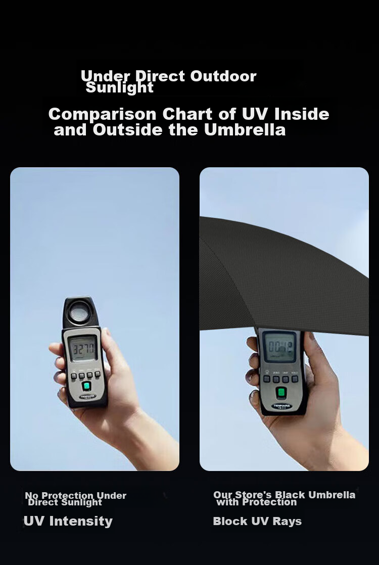 Tianwei Umbrella, 16-Rib Long Handle Umbrella, Extra Large Rain Umbrella, Semi-Automatic Portable One-Piece Seamless Reinforced Sun And Rain Dual-Use Umbrella 4