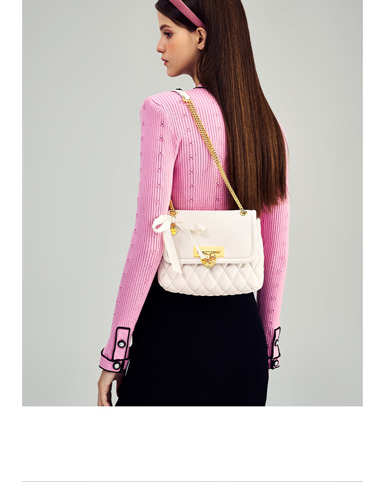 JUST STAR [Xu Lu's Choice] Kelly Handbag, Women's Bag 2026 New Style, Light Luxury Crossbody And Handheld Bag, Birthday Gift for Wome 18