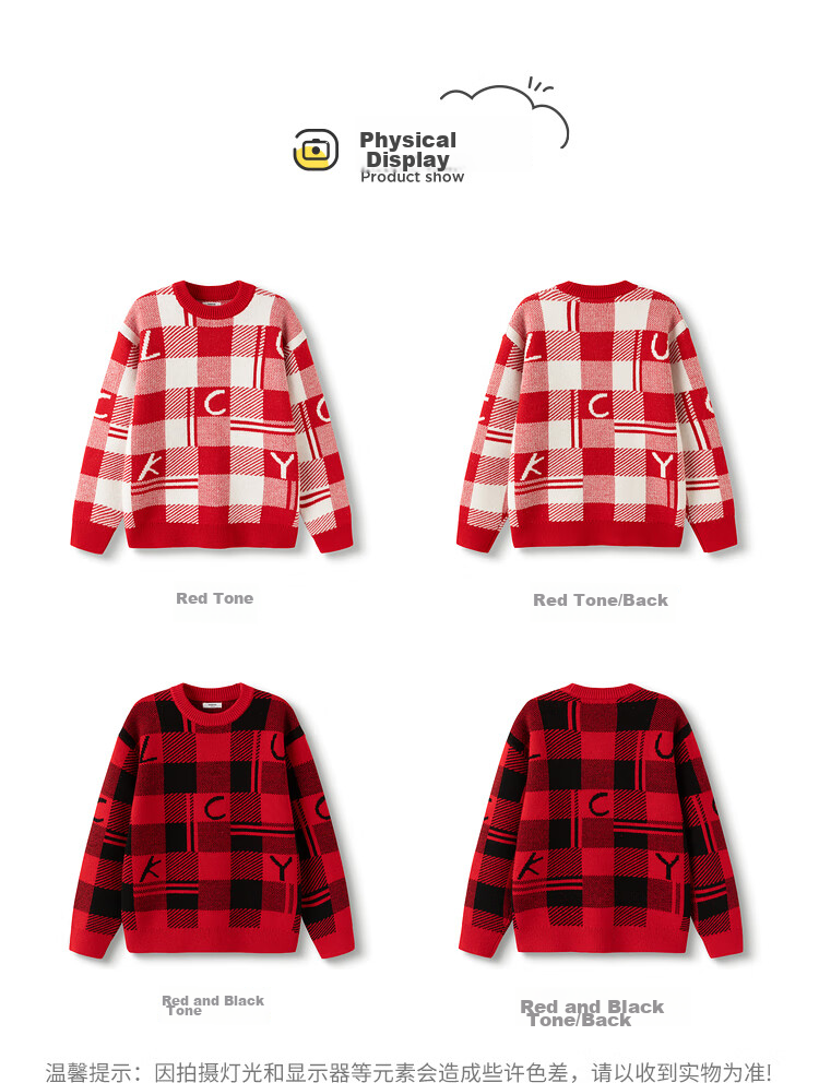 BALABALA Children's Clothing, Kids' Sweater for Boys And Girls, Spring And Winter Wear, Baby Knitted Top 15